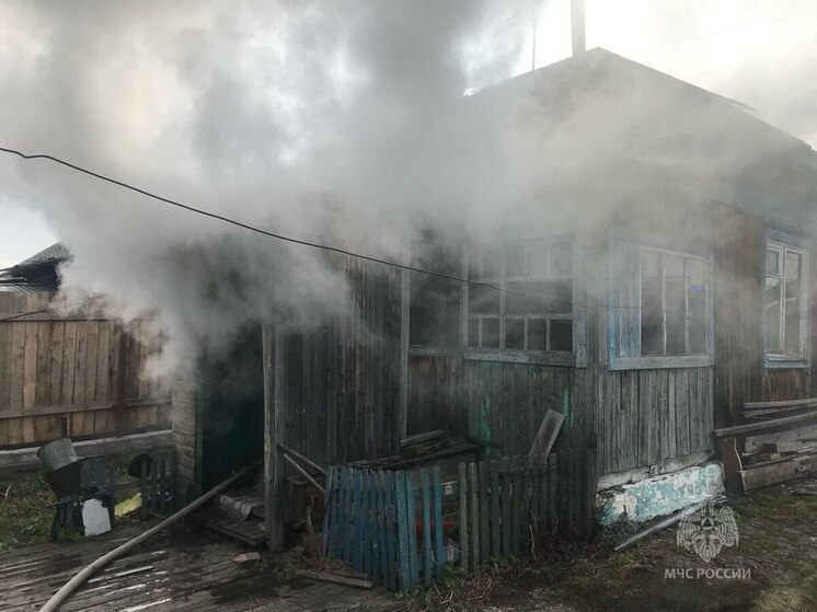 В Красноярском крае за сутки произошло 10 пожаров, погиб ребенок