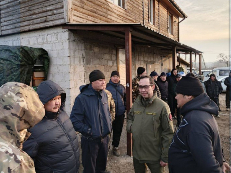 Глава Якутии Айсен Николаев проверил работу опорного пункта в Донецкой Народной Республике