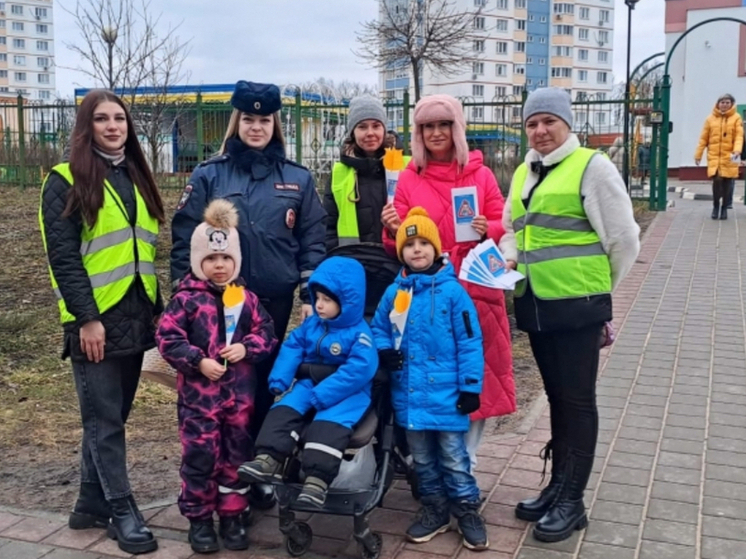 В Орле Госавтоинспекция устроила предпраздничное дежурство около детсада