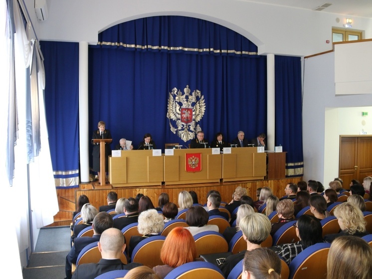 В Орловской области рассмотрели больше 224 тысяч судебных дел за год