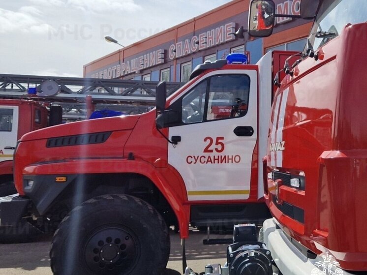В преддверии 8 марта в костромские пожарные тушили два дома