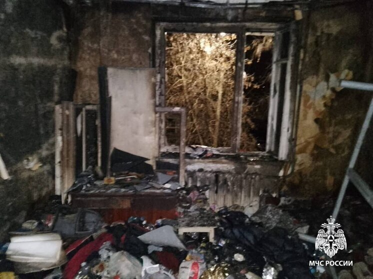 Мужчина погиб при пожаре на улице Новаторов в Рязани