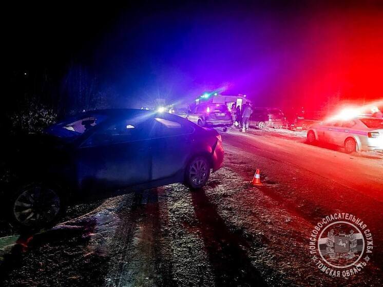 Томские спасатели рассказали, как доставали из машины пострадавшего при ДТП