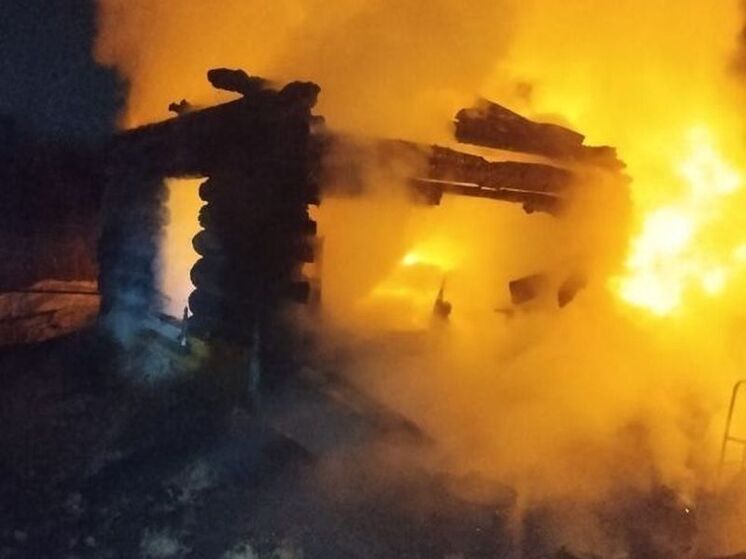 Тела двух человек обнаружили в сгоревшем домике в Уфе