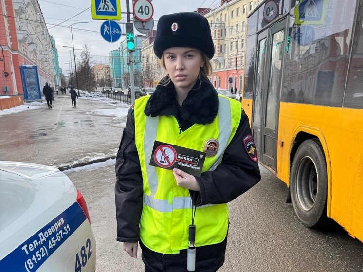 В Мурманске провели рейд «Нетрезвый водитель»