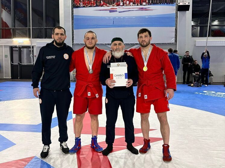 Три награды завоевали Дагестанцы на чемпионате России по боевому самбо