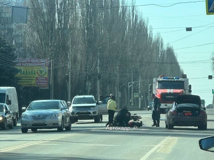 В Курске сбили мотоциклиста на проспекте Дружбы