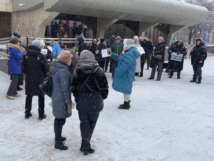 Зоозащитники озвучили предложения по бродячим собакам на митинге в Чите