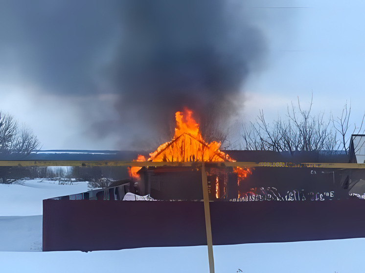 В селе Кошкинского района девятого марта горела баня