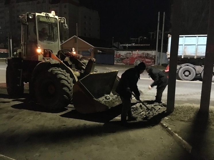В Иванове городские улицы очищают от зимней грязи