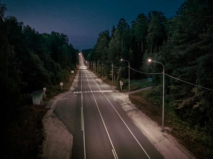 В 2025 году освещение получат еще 27 км ивановских загородных трасс