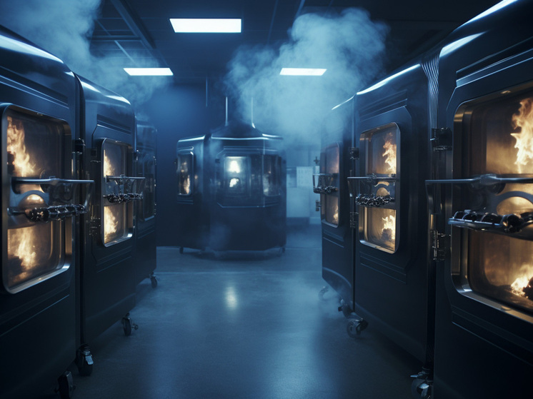 У Томского крематория за долги отобрали печь