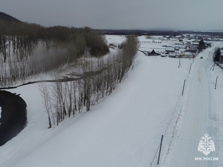 В Башкирии сотрудники МЧС контролируют ледовую обстановку с помощью дронов