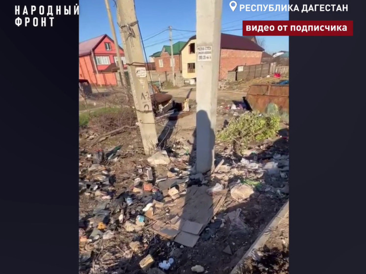 Народный фронт помог ликвидировать свалку в Махачкале