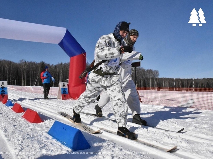 Команда из Поморья вошла в десятку лучших на соревнованиях по охотничьему биатлону