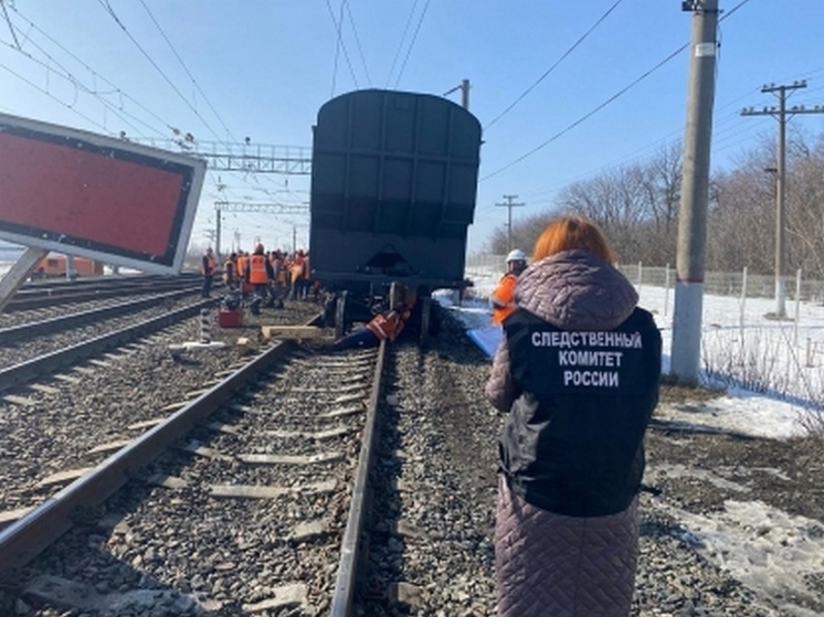 В Татищево на железной дороге сошли вагоны