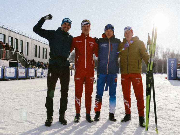 Лыжники Мурманской области завоевали бронзу на чемпионате России в Казани