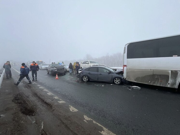 Сразу пять ДТП случились под Оренбургом