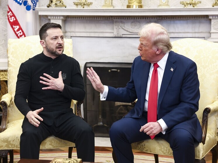 Представитель Белого дома Левитт сообщила, что Трамп поставил Зеленского на место