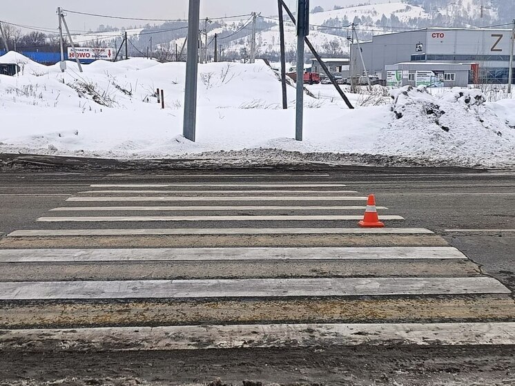 В Республике Алтай пенсионер на  «Ниве» сбил женщину на «зебре»