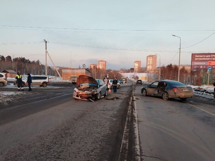Женщина пострадала в ДТП в Братске