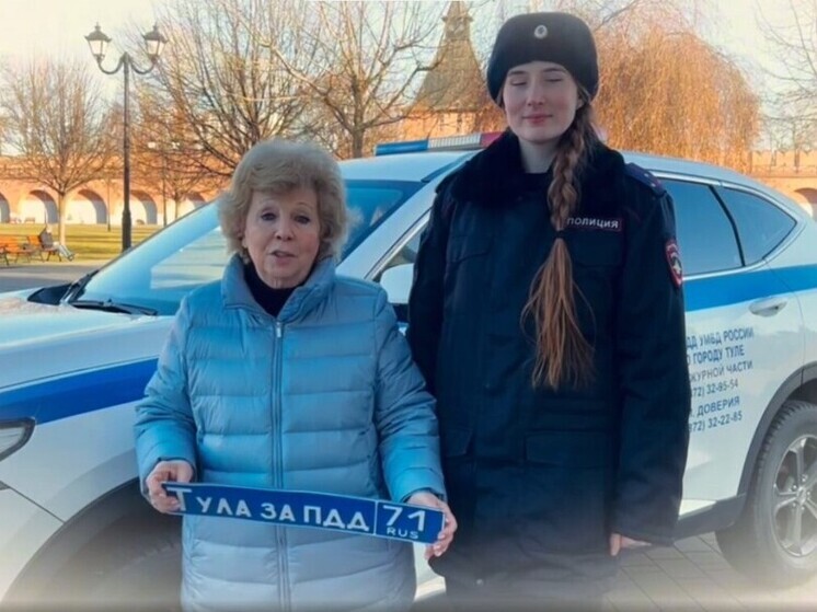 Лариса Рубальская поучаствовала в Туле в профилактической акции ГАИ