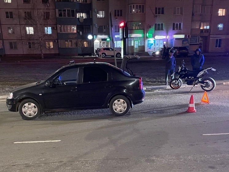 Мотоциклист оказался в больнице после ДТП на севере Тамбова