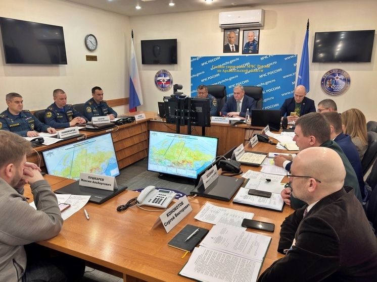 МЧС России координирует подготовку к паводку и пожароопасному сезону в Поморье