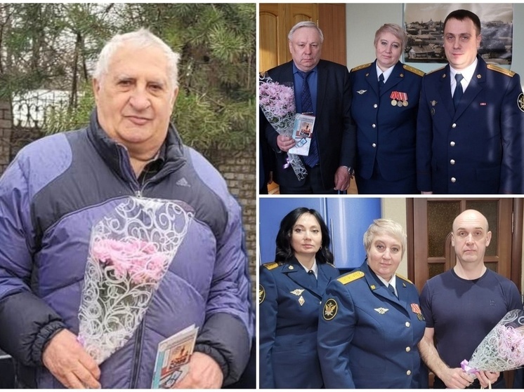 В Рославле с профессиональным праздником поздравили бывших руководителей исправительной колонии № 6