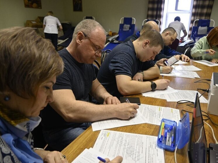 На Серпуховском заводе «Металлист» прошел День донора