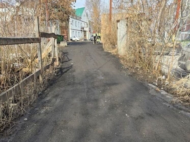 В рамках Народной программы в Пензе отремонтировали дорогу к детскому саду № 96