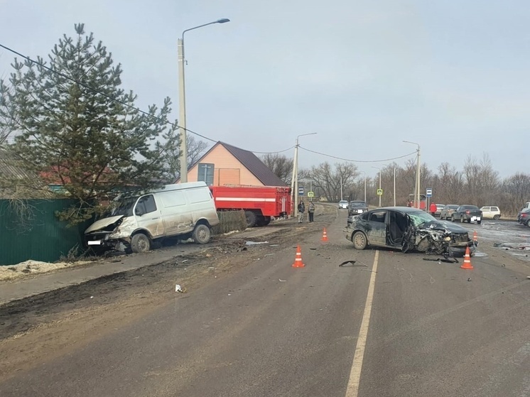 В Гавриловском округе столкнулись Volkswagen и «Соболь»