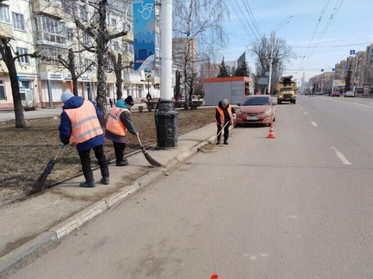 В Тамбове начинается весенняя уборка города