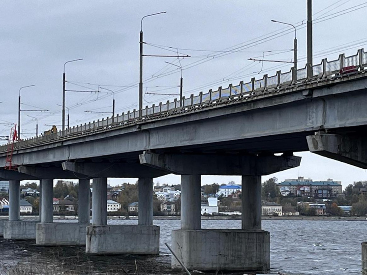 Подрядчик готовится ко второму этапу работ на мосту через Волгу в Костроме