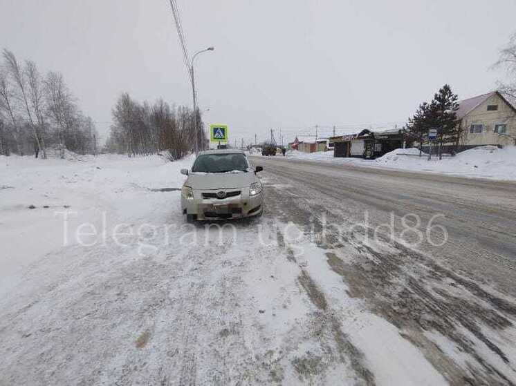 В Нижневартовске иномарка сбила пешехода