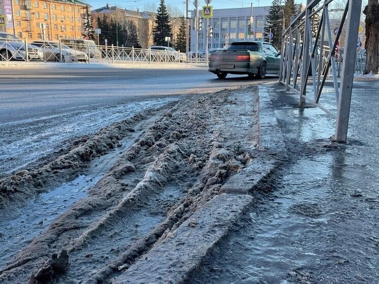 В Омской области ограничили движение транспорта из-за непогоды