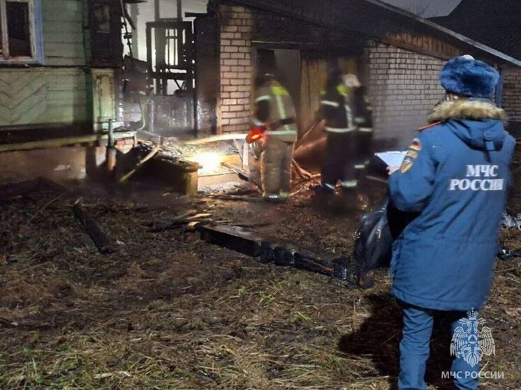 Мужчина погиб на пожаре в Нижегородской области