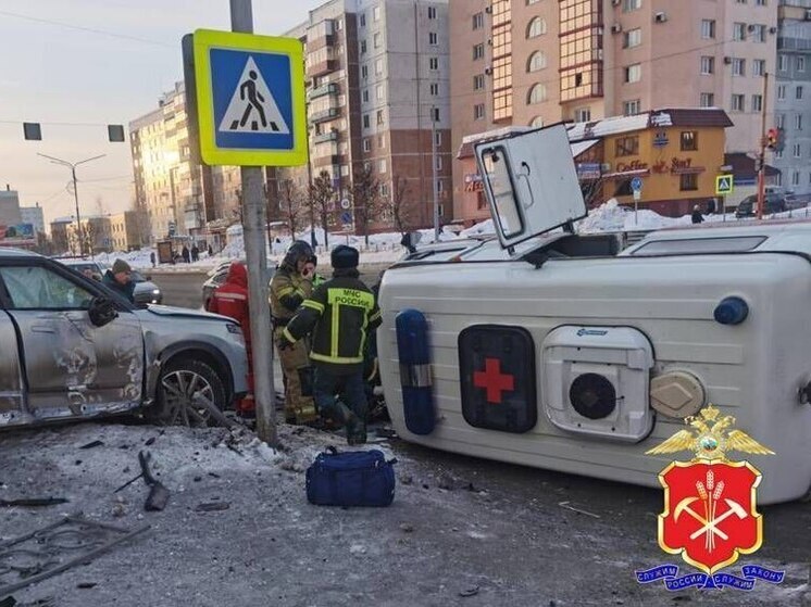 Полиция раскрыла детали ДТП с каретой скорой помощи в Кузбассе