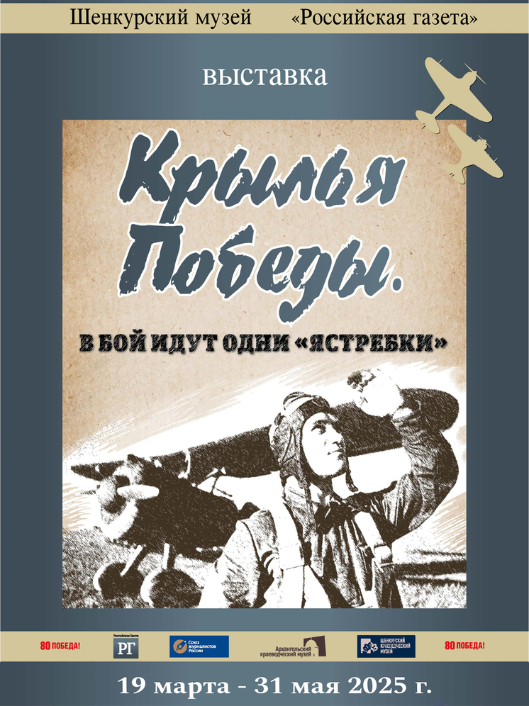 Выставку «Крылья Победы» представят в Архангельском краеведческом музее