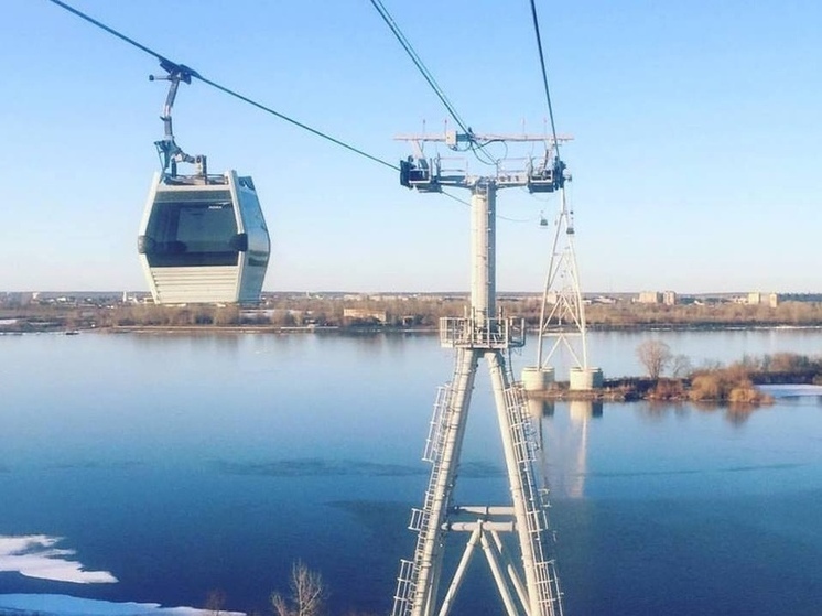Работа нижегородской канатной дороги приостановлена