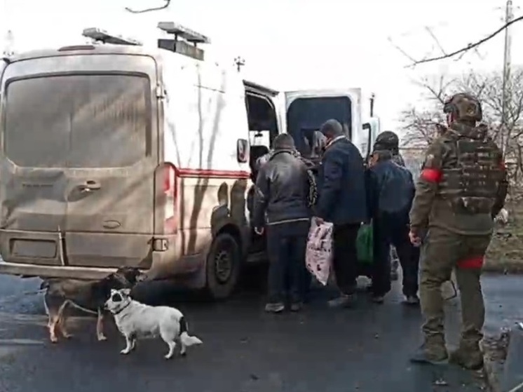 Росгвардия оказывает помощь в эвакуации жителей Суджанского района