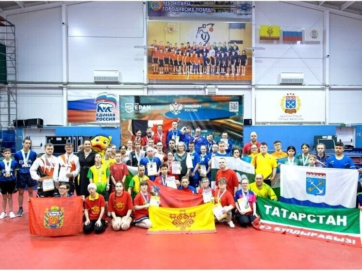 Спортсменки Чувашии выиграли чемпионат РФ по спорту ЛИН в настольном теннисе