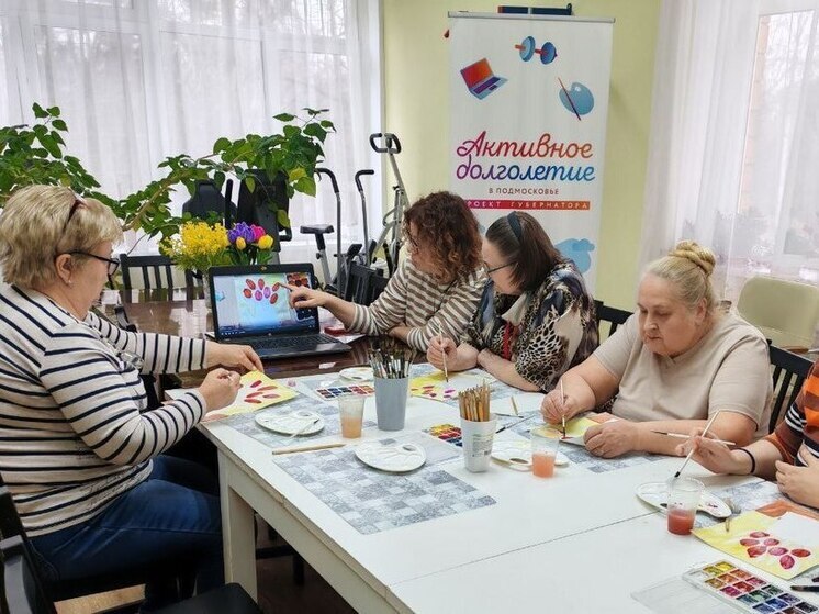 Участники проекта «Активное долголетие» в Пущино осваивают современные технологии