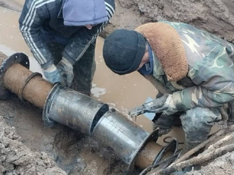 В Астраханской области продолжаются порывы на сетях