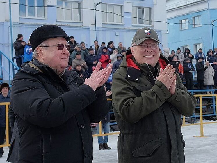 Александр Соколов открыл турнир в честь юбилея ХК «Родина»