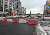 Петербургский Водоканал продолжает аварийно-восстановительные работы на улице Подвойского, 47