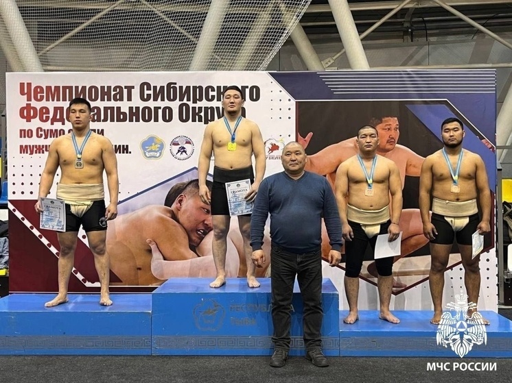 Тува получила еще одну бронзу чемпионата Сибирского федерального округа по сумо - 2025