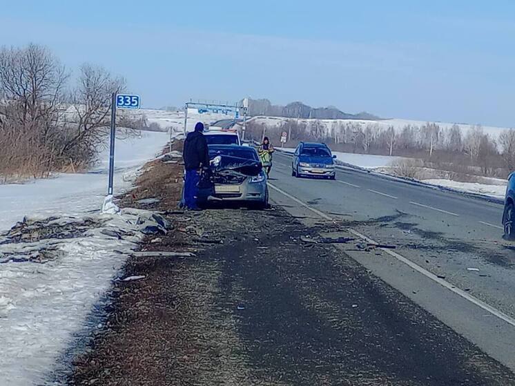 В результате ДТП в Алтайском крае пострадали трое взрослых и двое несовершеннолетних