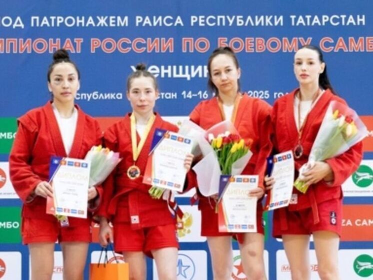 Брянская самбистка Ольга Королева завоевала "бронзу" Чемпионата России