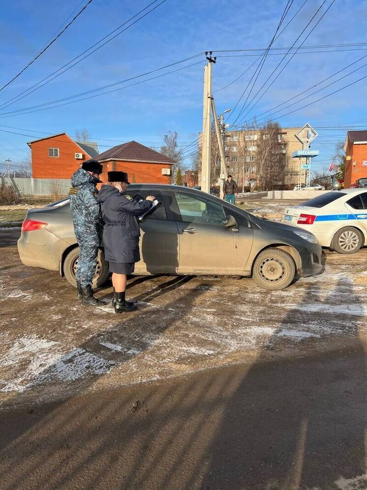 Любитель скорости из Суворова оплатил долги после вмешательства приставов